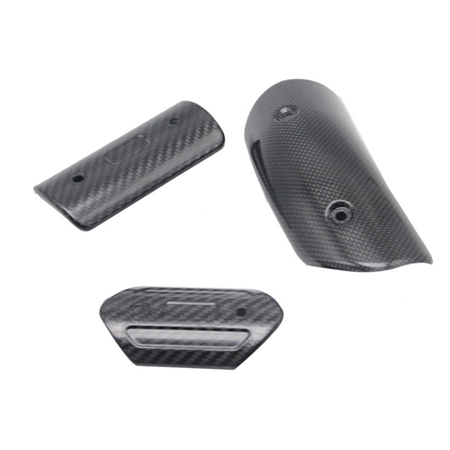 Motorcycle Exhaust Carbon Protector Connect For CBR300 Z250 Z750 Exhaust Muffler Cover