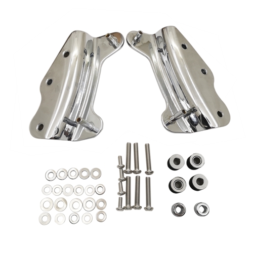 High Quality Chrome Plated Docking Hardware Kit for Harley Touring 2009-2013 Sissy Bar