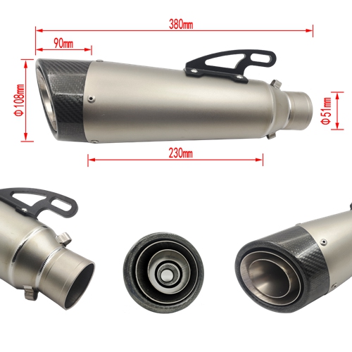 Titanium Alloy Exhaust Muffler