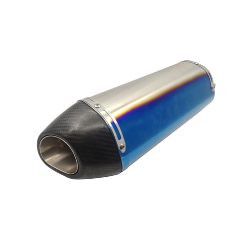 Universal Motorcycle Real Carbon Exhaust Pipe Muffler Silencer Escape With DB Killer