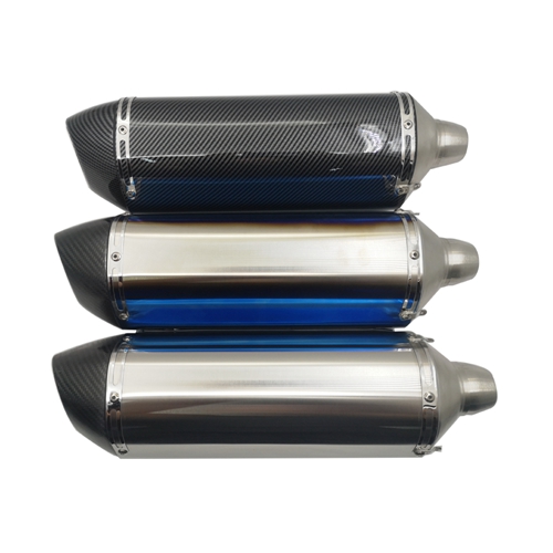 Universal Motorcycle Real Carbon Exhaust Pipe Muffler Silencer Escape With DB Killer