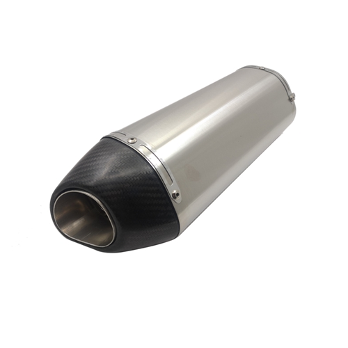 Universal Motorcycle Real Carbon Exhaust Pipe Muffler Silencer Escape With DB Killer