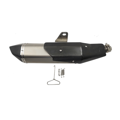Moto Header Front Link Pipe Muffler