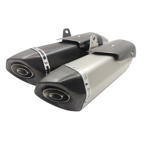 Moto Header Front Link Pipe Muffler